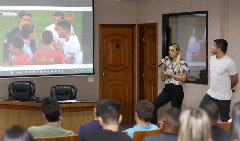 Arbitragem participa de ciclo de palestras técnicas