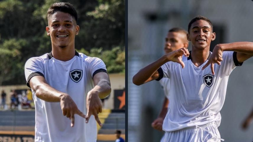 Botafogo vence no Sub 15 e no Sub 17