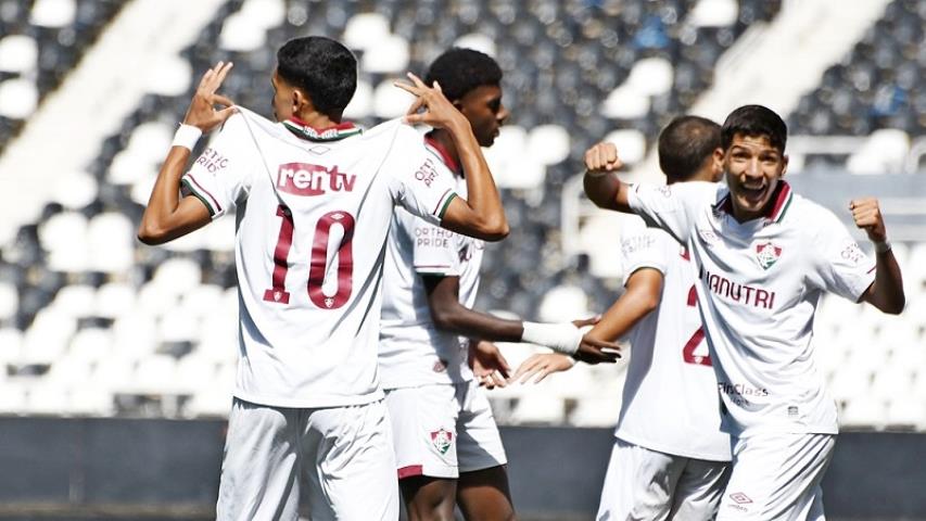 Flu sai na frente na decisão da Copa Rio Sub-16