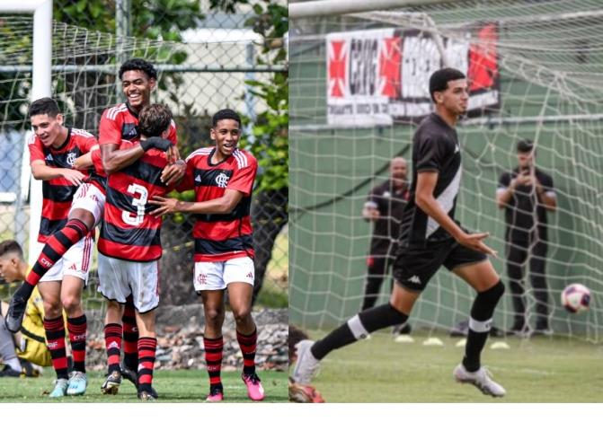 Fla e Vasco ganham nas Copas Rio Sub 15 e Sub 17