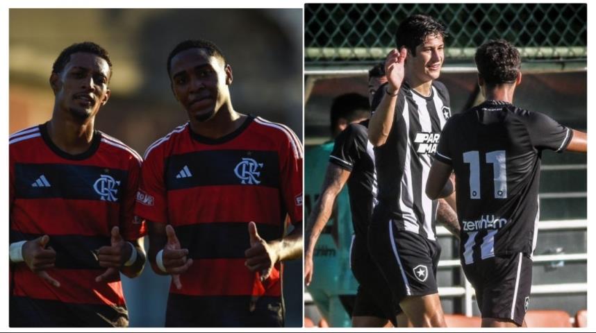 Flamengo e Botafogo estão nas oitavas do Brasileiro Sub-20