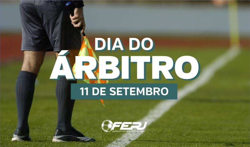 Parabéns aos árbitros!