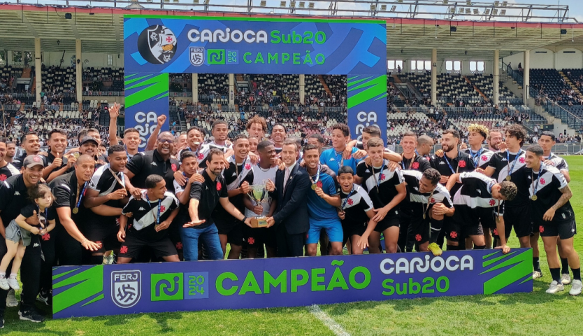 Vasco da Gama conquista o Bi do Carioca Sub-20