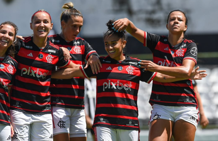 Rubro-Negras batem o Botafogo e pulam para a ponta da Copa Rio Feminina