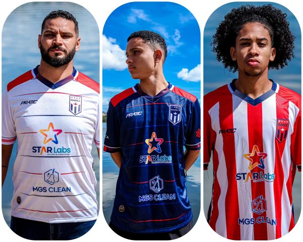 Maricá mostra seus três uniformes da Série A2