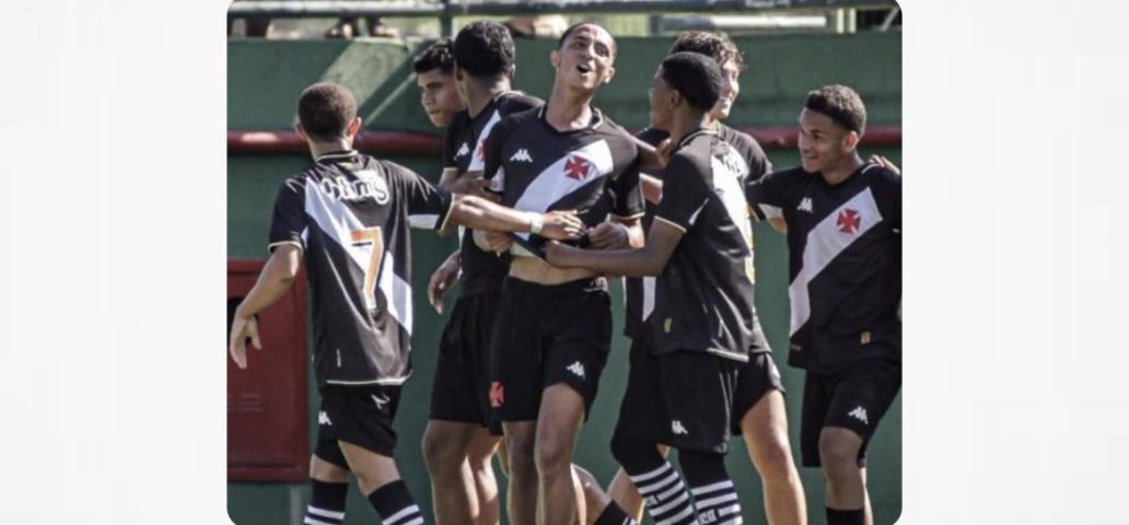 Vasco goleia no 1º jogo da final da Copa Rio Sub-15