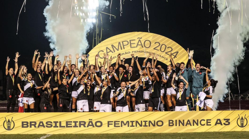 Vasco da Gama conquista o título Brasileiro Feminino A3