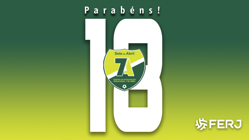 Parabéns, 7 de Abril!