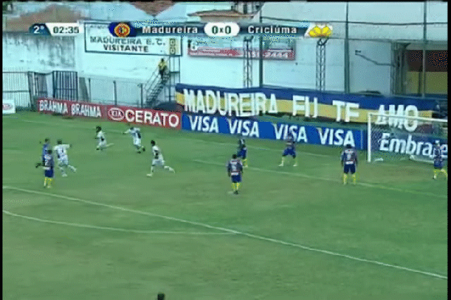 Copa do Brasil - 2012 - Madureira 0 X 2 Criciuma-sc