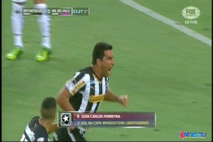 Libertadores 2014 - Botafogo 1 X 0 Ind. Del Valle-equ - Grupos