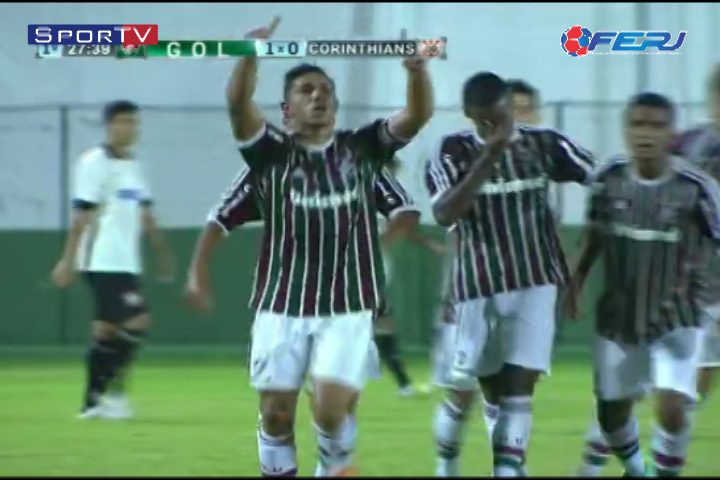 Copa Rio Sub-17 - 2014 - Fluminense 4 X 0 Corinthians-sp - Oitavas de Final 