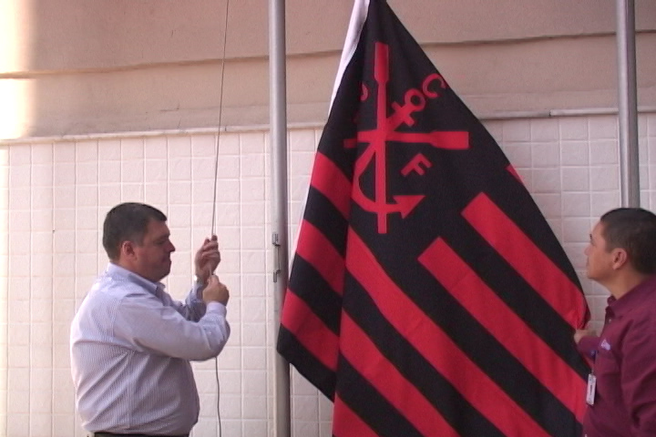 Hasteamento da Bandeira do Campeão Carioca Série a 2014