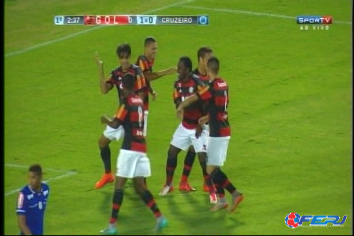 Copa do Brasil 2015 Sub 20 - Flamengo 2 X 0 Cruzeiro-mg - Jogo de Ida