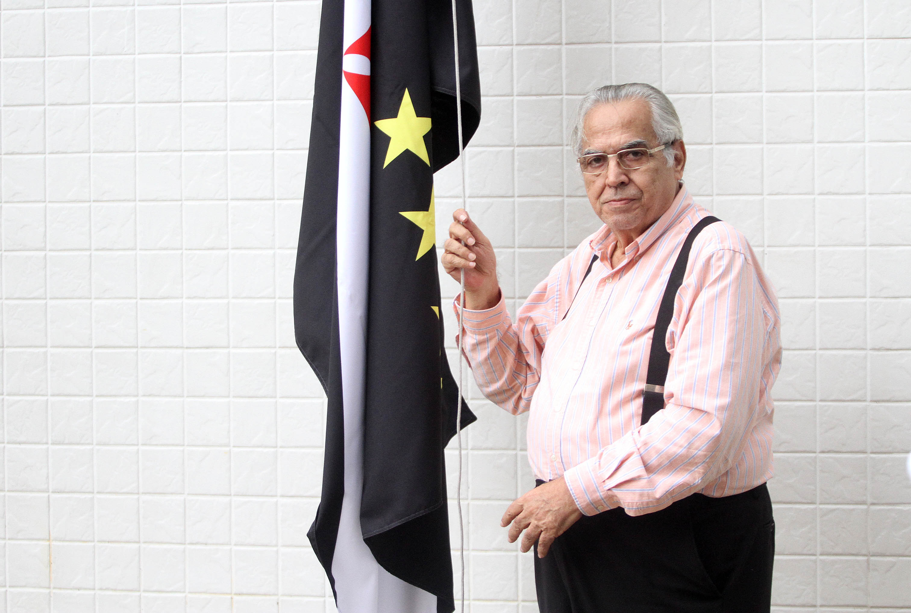 Hasteada a Bandeira do Campeão Carioca da Série a 2015.