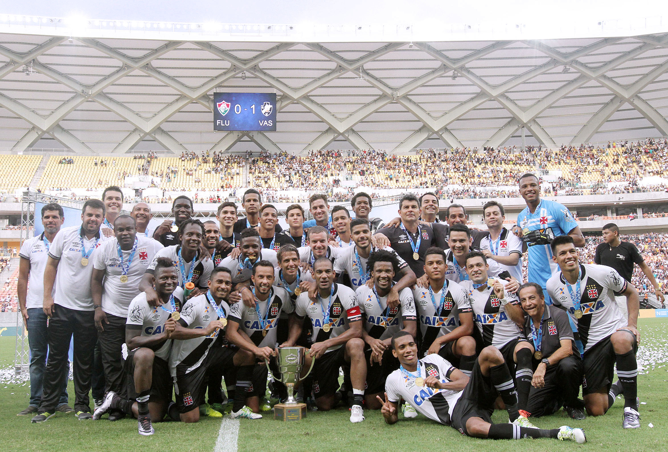 Vasco vence o Fluminense e fatura a Taça Guanabara 