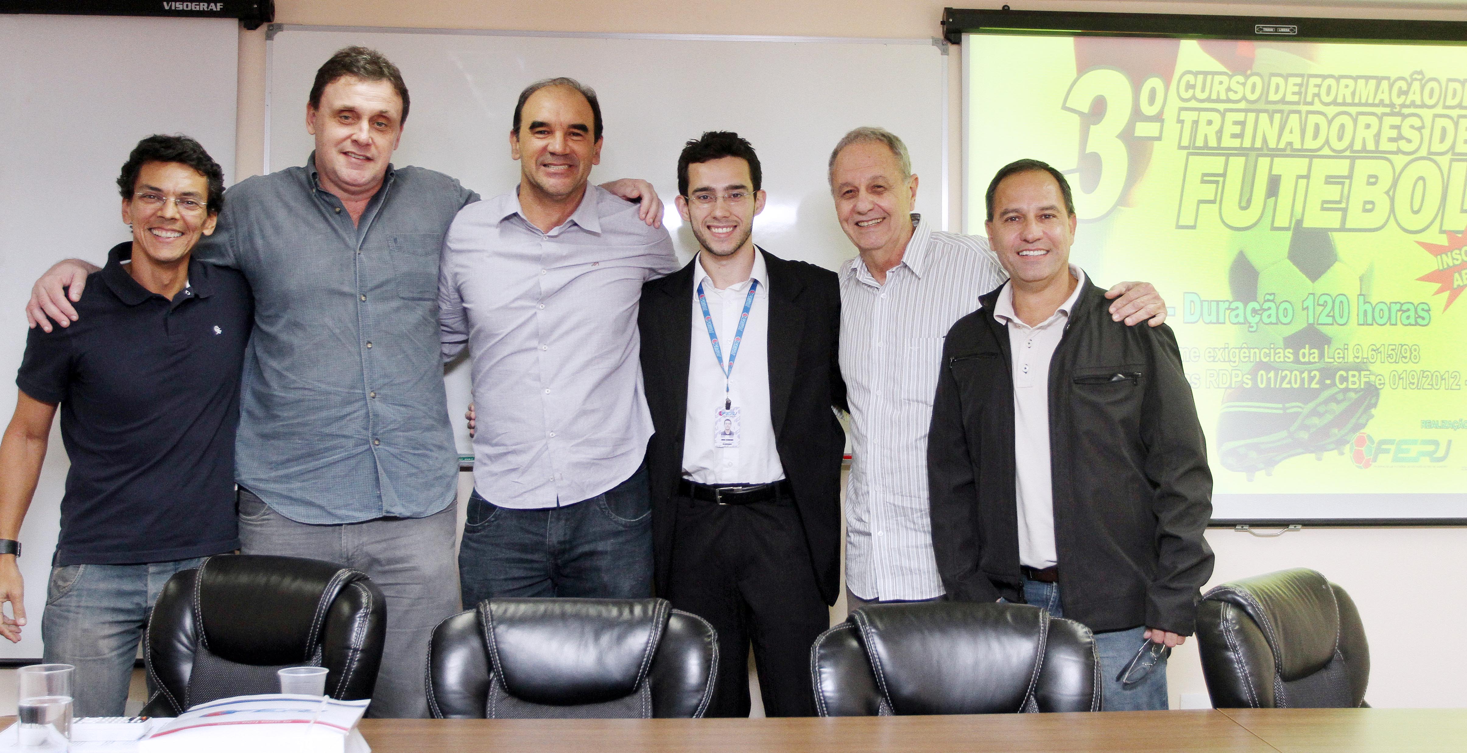 Aula inaugural do Terceiro curso de Treinadores de Futebol ICF/FERJ