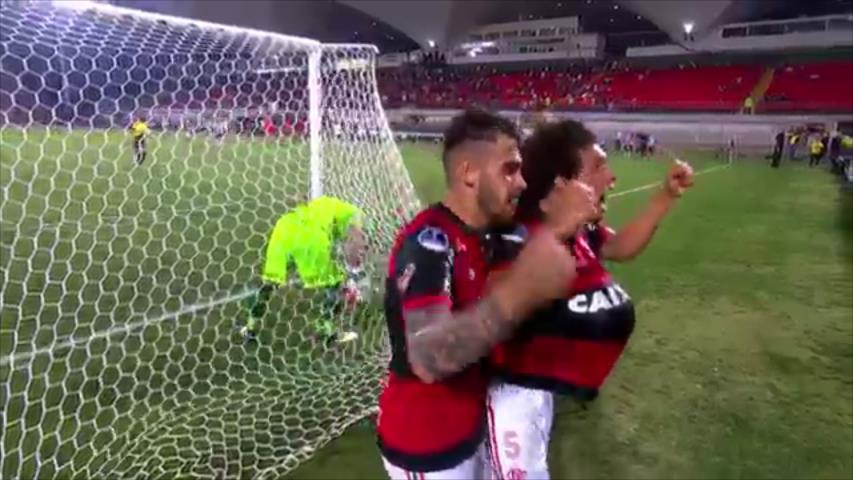 Copa Sul Americana 2017 - Flamengo 5 X 0 Palestino-chi  - Jogo de Volta