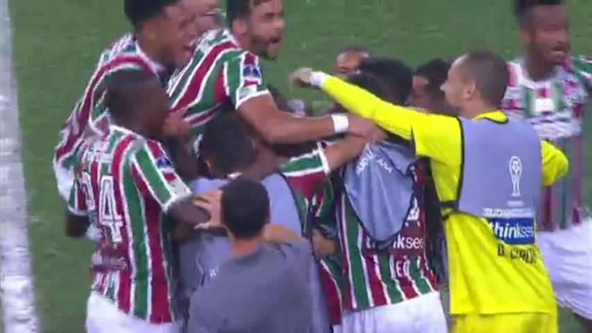 Copa Sul Americana 2017 - Fluminense 1 X 0 Ldu-equ - Jogo de Ida - Oitavas de Final