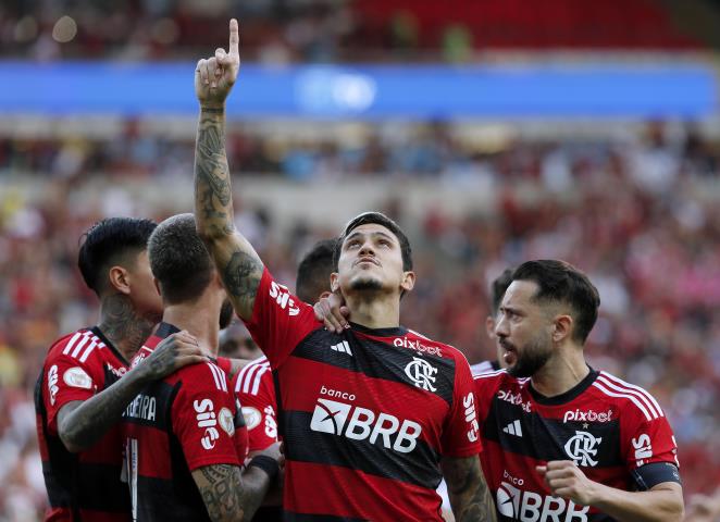 Flamengo venceu o Bahia, por 1 a 0, no Maracanã.