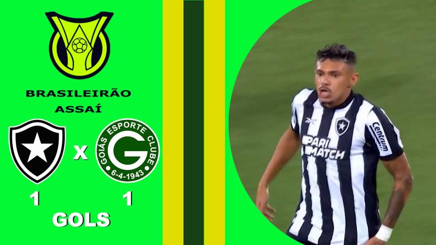 Botafogo 1x1 Goiás - 25ª Rodada - Brasileiro Serie a 2023