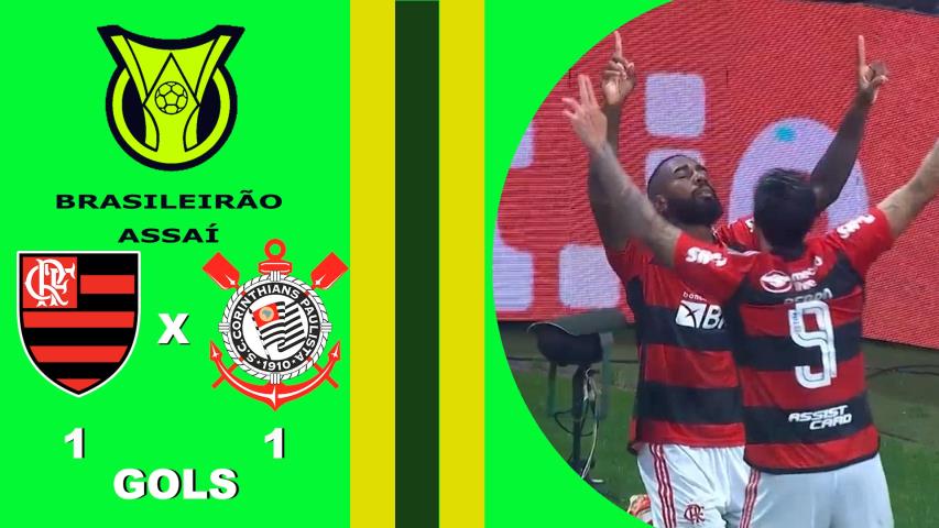 Corinthians 1x1 Flamengo - 26ª Rodada - Brasileiro Serie a 2023