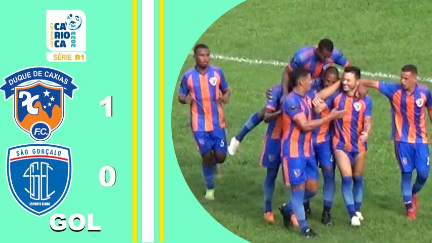 Duque de Caxias 1x0 São Gonçalo - Carioca Série B1 2023 -taça Corcovado - 5ª Rodada