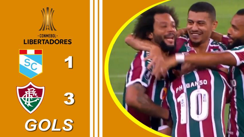 Sporting Cristal 1x3 Fluminense - Libertadores - Fase de Grupos - 1ª Rodada