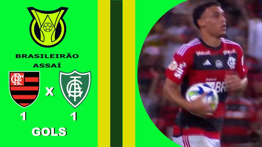 Flamengo 1x1 América Mg - 16ª Rodada - Brasileiro Serie a 2023