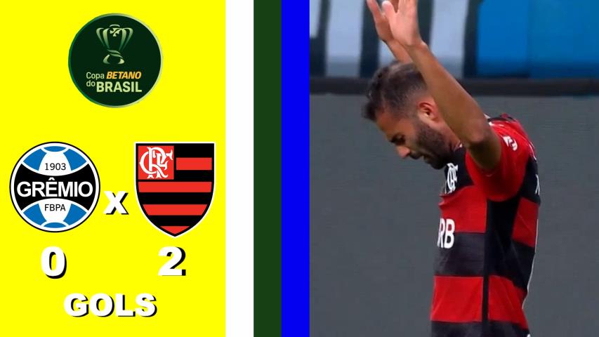 Grêmio 0x2 Flamengo - Copa do Brasil 2023 - Semifinais - Jogo de Ida