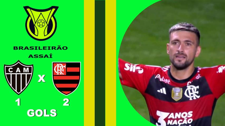 Atlético Mg 1x2 Flamengo - 17ª Rodada - Brasileiro Serie a 2023