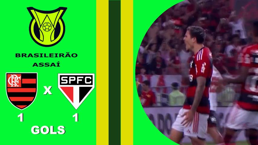 Flamengo 1x1 São Paulo - 19ª Rodada - Brasileiro Serie a 2023