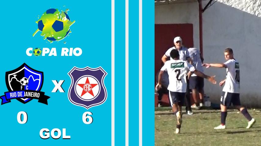 Rio de Janeiro 0x6 Friburguense - 1ª Fase - Jogo de Ida - Copa Rio 2023