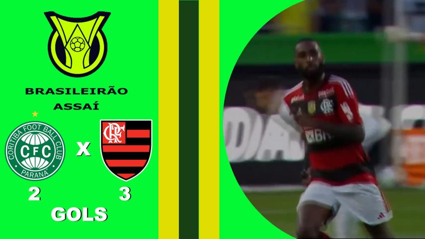 Coritiba 2x3 Flamengo - 20ª Rodada - Brasileiro Serie a 2023