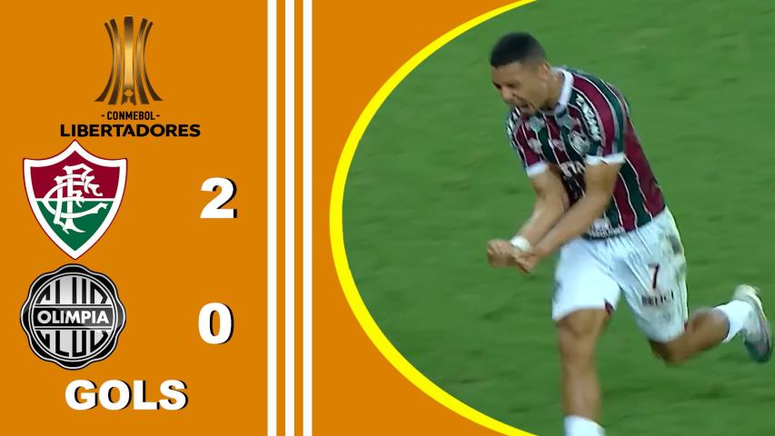 Fluminense 2x0 Olimpia - Libertadores - Quartas de Finais - Jogo de Ida