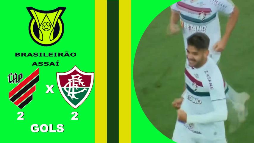 Athletico Pr 2x2 Fluminense - 21ª Rodada - Brasileiro Serie a 2023