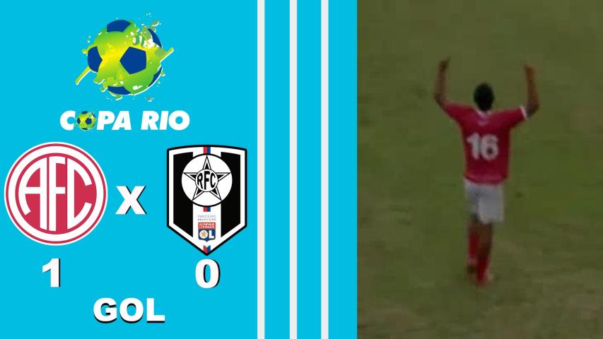 America 1x0 Resende- 2ª Fase - Jogo de Ida - Copa Rio 2023