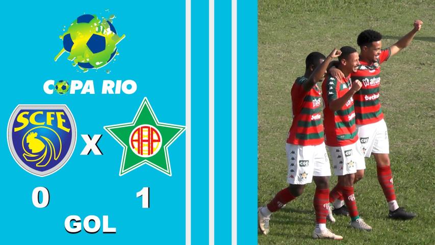 Sampaio Correa 0x1 Portuguesa - 2ª Fase - Jogo de Ida - Copa Rio 2023