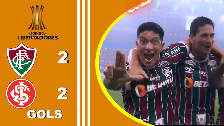 Fluminense 2x2 Internacional - Libertadores - Semifinais - Jogo de Ida