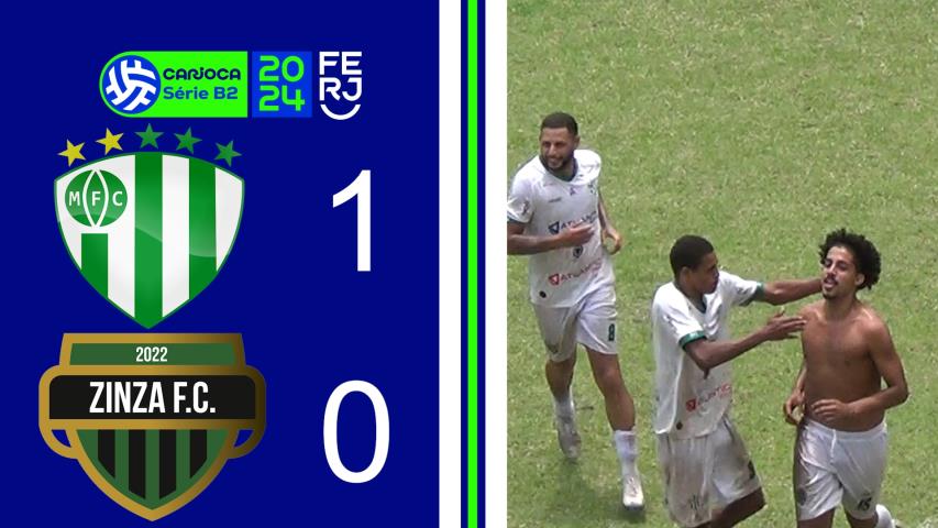 Mageense 1x0 Zinzane - Carioca Série B2 - Taça Maracanã - 6ª Rodada
