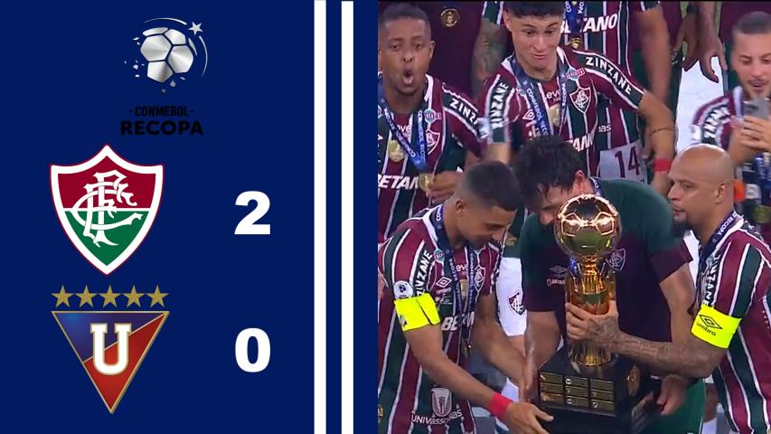 Fluminense 2x0 Ldu - Recopa Sul Americana - Final - Jogo de Volta