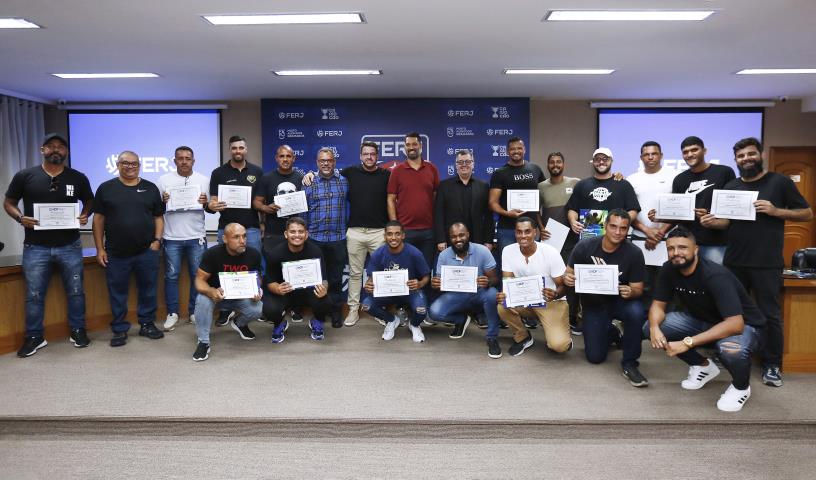 Encerramento do 1º Curso para Treinador de Goleiros