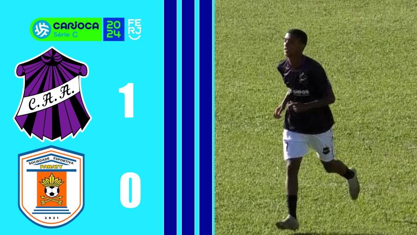 Campos 1x0 Paraty - Carioca Série C - Taça Waldir Amaral - 6ªrodada