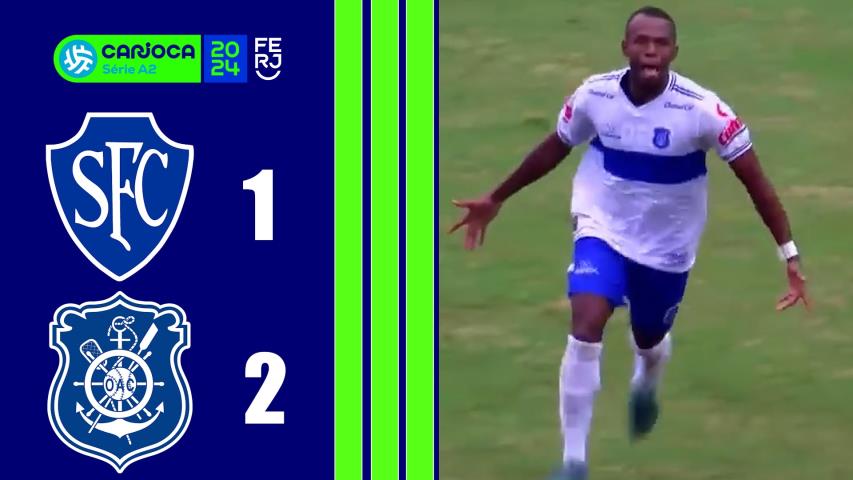 Serrano 1x2 Olaria - Carioca Série A2 - Taça Santos Dumont - 8ª Rodada